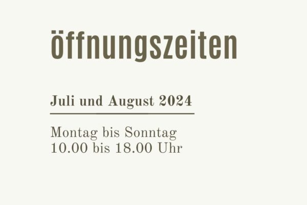 Richard Wagner Museum: Öffnungszeiten jJli und August 2024