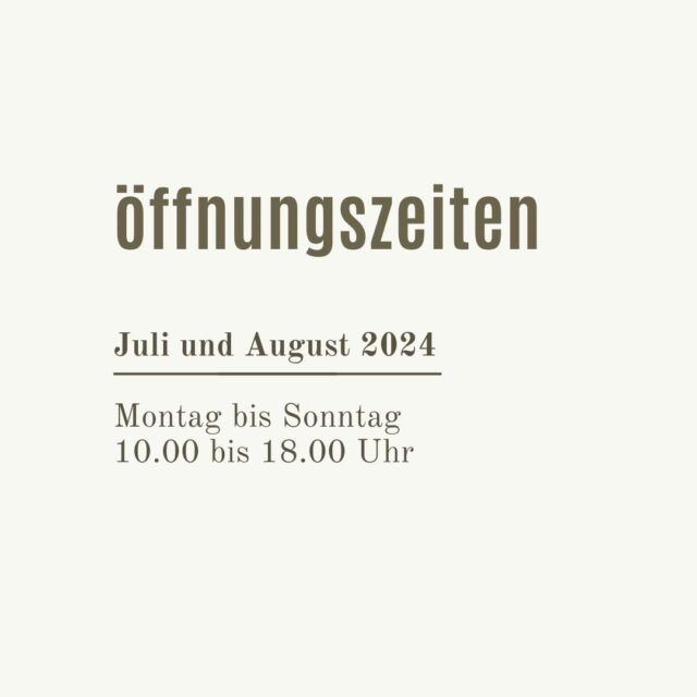 Richard Wagner Museum: Öffnungszeiten jJli und August 2024